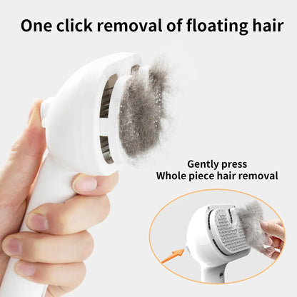 Catpick Pet Spray Hair Removal Comb with Odor Removal Function - Grooming Brush for Cats and Dogs