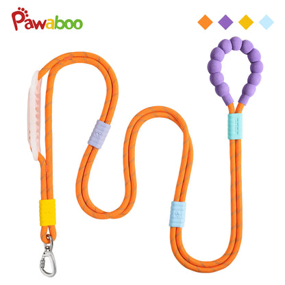2026 Pawaboo Adjustable Hands-Free Dog Leash with Explosion-Proof Handle and Lockable Metal Clip - Ideal Gift for Dog Owners (66.87'' x 0.39'' x 0.39'')