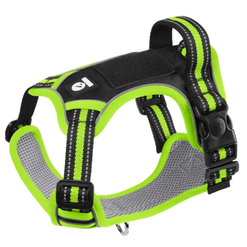 Premium Anti-Pull Dog Harness with Soft Padding, Reflective Design, and Adjustable Fit for Easy On/Off - Perfect for Walking and Training Small, Medium, and Large Dogs