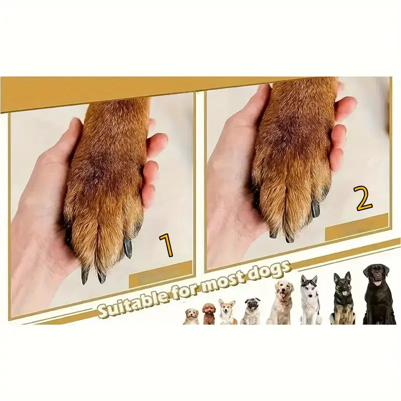 Dog Nail File and Scratch Pad - Stress-Free Grooming Tool for Home Pet Nail Care, Prevents Furniture Damage from Long Nails