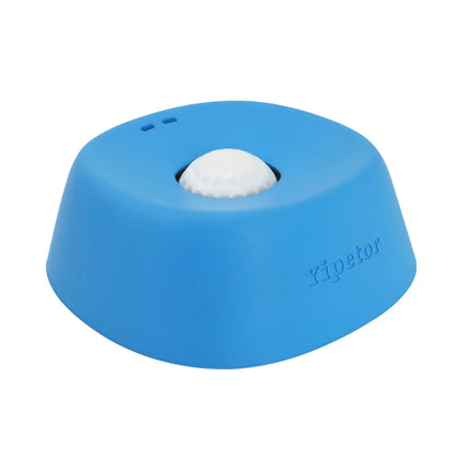 Yipetor Slow Feeder Dog Bowl with Built-In Rolling Ball for Liquid Treats - No Spill Bone Broth and Multi-Purpose Puppy Yogurt Feeder for All Breeds Dietary Supplement and Post-Op Nutrition