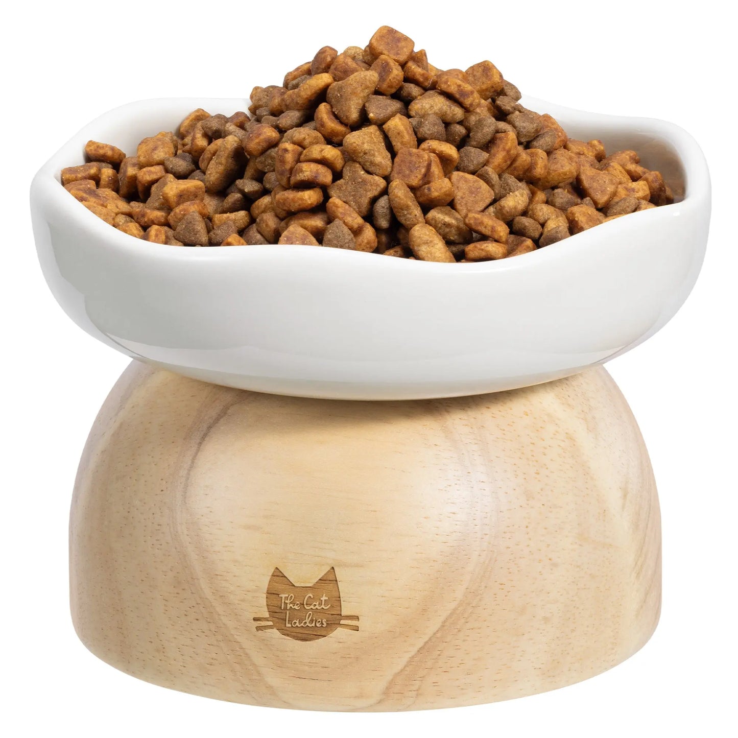 Premium Egg-Shaped Cat Bowl