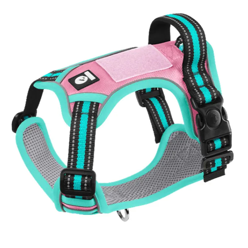 Premium Anti-Pull Dog Harness with Soft Padding, Reflective Design, and Adjustable Fit for Easy On/Off - Perfect for Walking and Training Small, Medium, and Large Dogs
