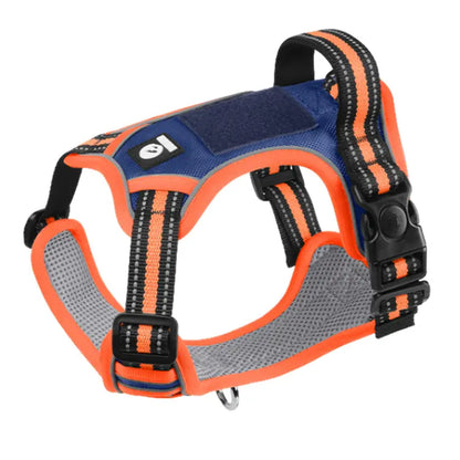 Premium Anti-Pull Dog Harness with Soft Padding, Reflective Design, and Adjustable Fit for Easy On/Off - Perfect for Walking and Training Small, Medium, and Large Dogs