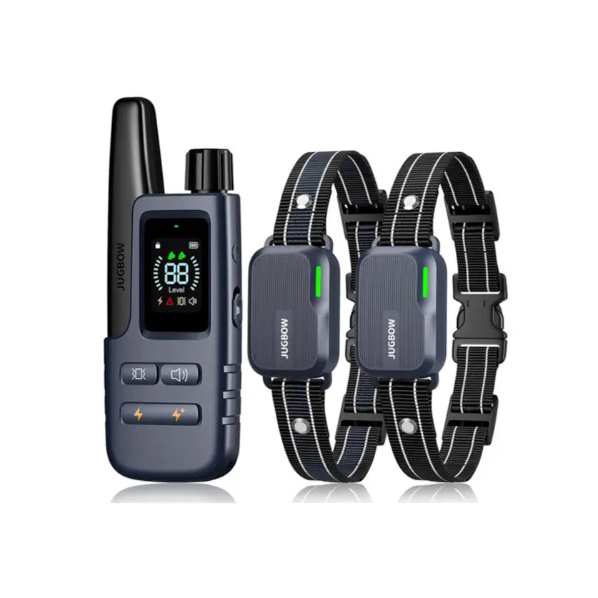 JUGBOW Remote Dog Training Collar - 4500FT Range, IPX8 Waterproof, 4 Training Modes, Rechargeable E-Collar DT61