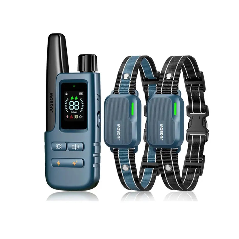 JUGBOW Remote Dog Training Collar - 4500FT Range, IPX8 Waterproof, 4 Training Modes, Rechargeable E-Collar DT61