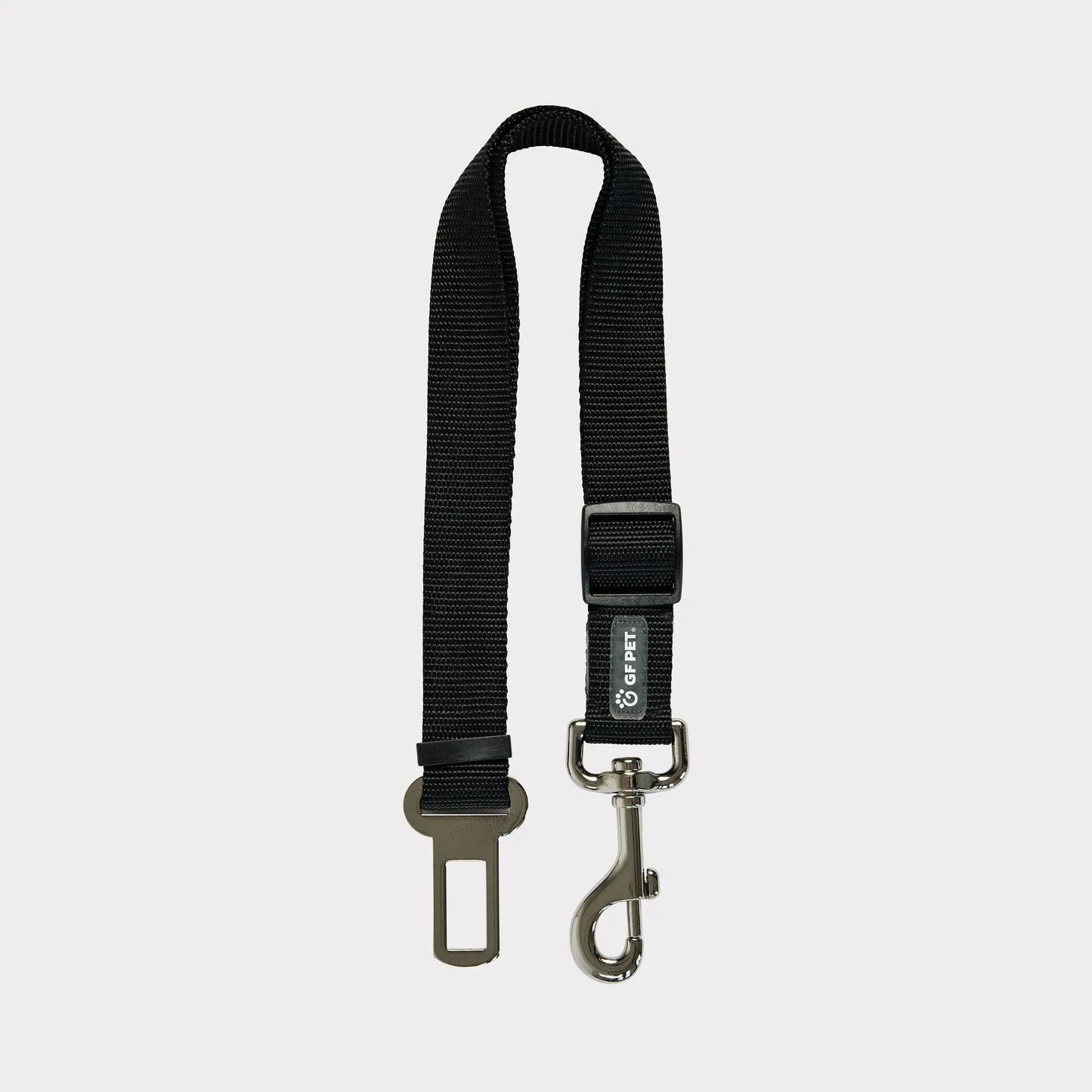 Pet Seat Belt Tether (Black) for Standard Automobile Buckles
