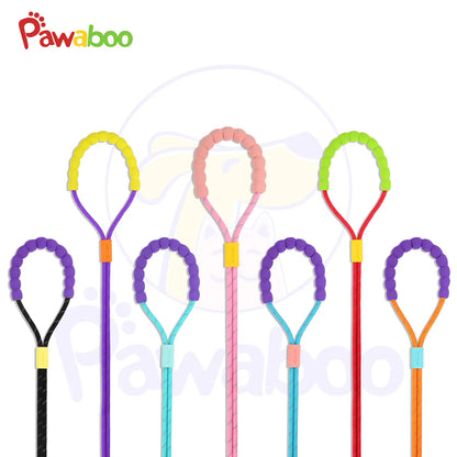 2026 Pawaboo Adjustable Hands-Free Dog Leash with Explosion-Proof Handle and Lockable Metal Clip - Ideal Gift for Dog Owners (66.87'' x 0.39'' x 0.39'')
