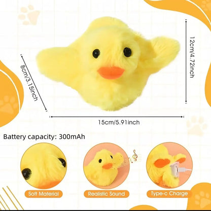 Flapping Duck Electronic Cat Toy