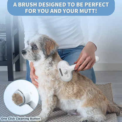 Catpick Pet Spray Hair Removal Comb with Odor Removal Function - Grooming Brush for Cats and Dogs