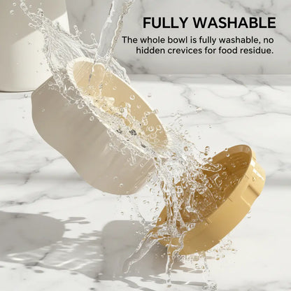 2-in-1 Slow Feeder Dog Bowl - 20.3cm Large Snowflake Maze Puzzle Bowl for Fast Eaters, Features Removable Insert, Dual Feed Modes, Durable Design, Easy to Clean, Promotes Healthy Digestion, Suitable for Cats and Dogs