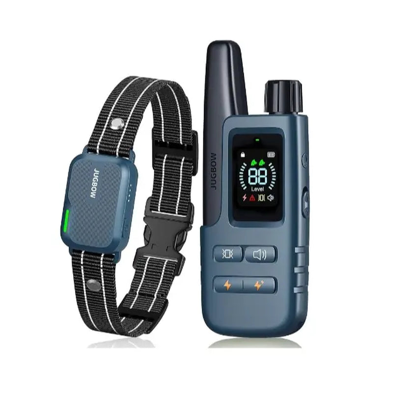 JUGBOW Remote Dog Training Collar - 4500FT Range, IPX8 Waterproof, 4 Training Modes, Rechargeable E-Collar DT61