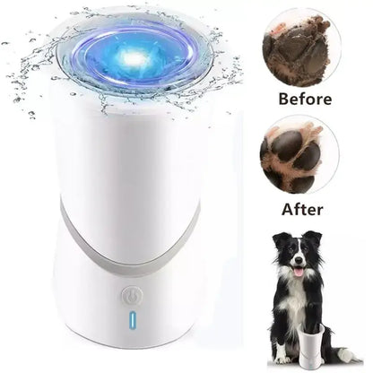 Portable Automatic Dog Paw Cleaner - Silicone Foot Washer Cup for Small and Medium-Sized Dogs