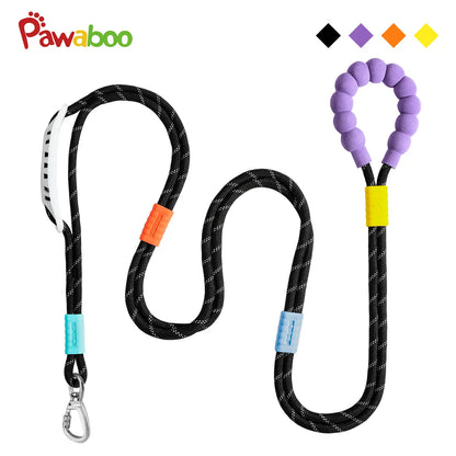 2026 Pawaboo Adjustable Hands-Free Dog Leash with Explosion-Proof Handle and Lockable Metal Clip - Ideal Gift for Dog Owners (66.87'' x 0.39'' x 0.39'')