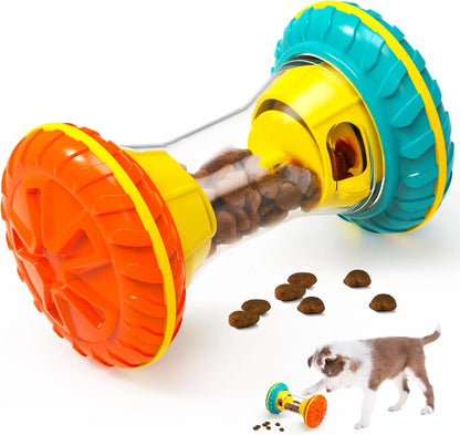 Interactive Dog Puzzle Toy for Mental Stimulation - Treat Dispensing Slow Feeder to Engage and Entertain Dogs