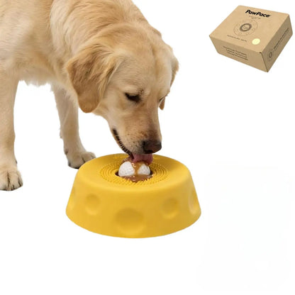 Pawpace Multi-Purpose Dog Bowl - Buy 1 Get 1 Free, Liquid Slow Feeder and Lick Bowl with Ball, Oral Hygiene and Tongue Cleaning, 8 Suction Cups, Mess-Free Liquid Treat Enrichment for Dogs