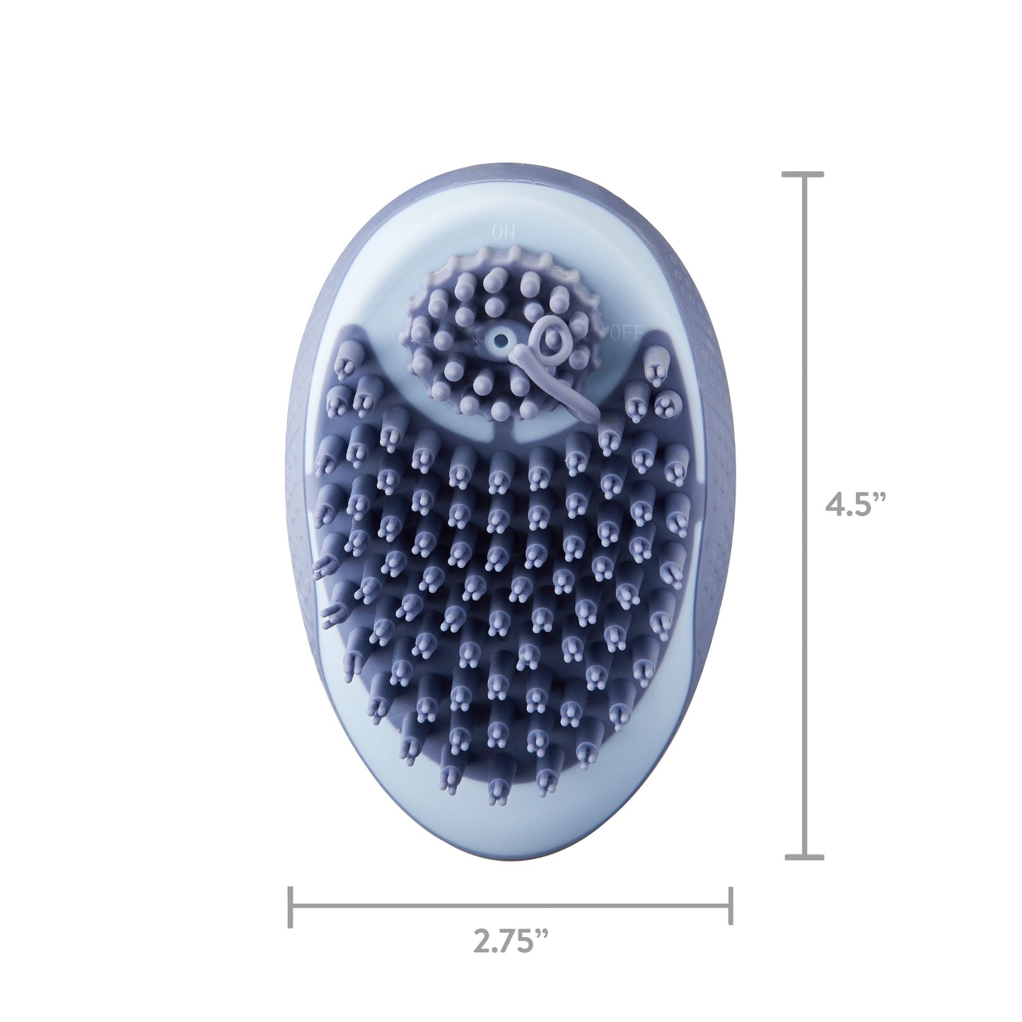 Bathing Palm Dog Brush with Integrated Shampoo Dispenser | Professional Dog Grooming Tool