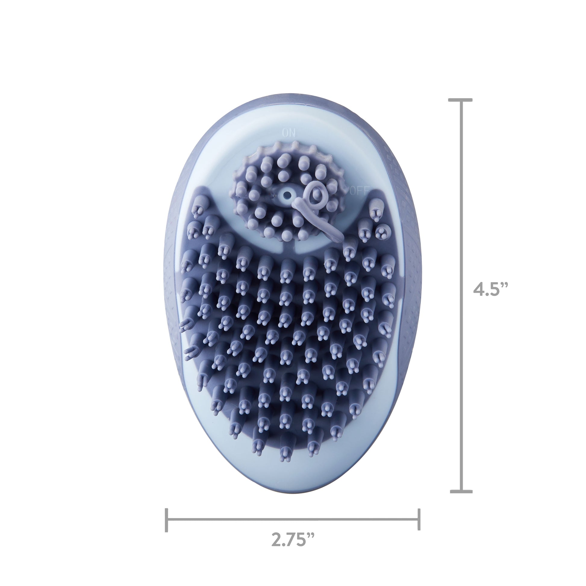 Bathing Palm Dog Brush with Integrated Shampoo Dispenser | Professional Dog Grooming Tool