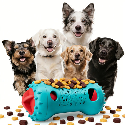 WXAT Interactive Treat Dispensing Puzzle Toy for Dogs - Enrichment and IQ Training for Puppies, Cats, and Dogs