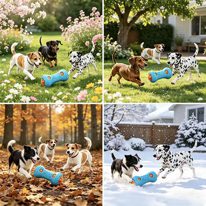 WXAT Interactive Treat Dispensing Puzzle Toy for Dogs - Enrichment and IQ Training for Puppies, Cats, and Dogs