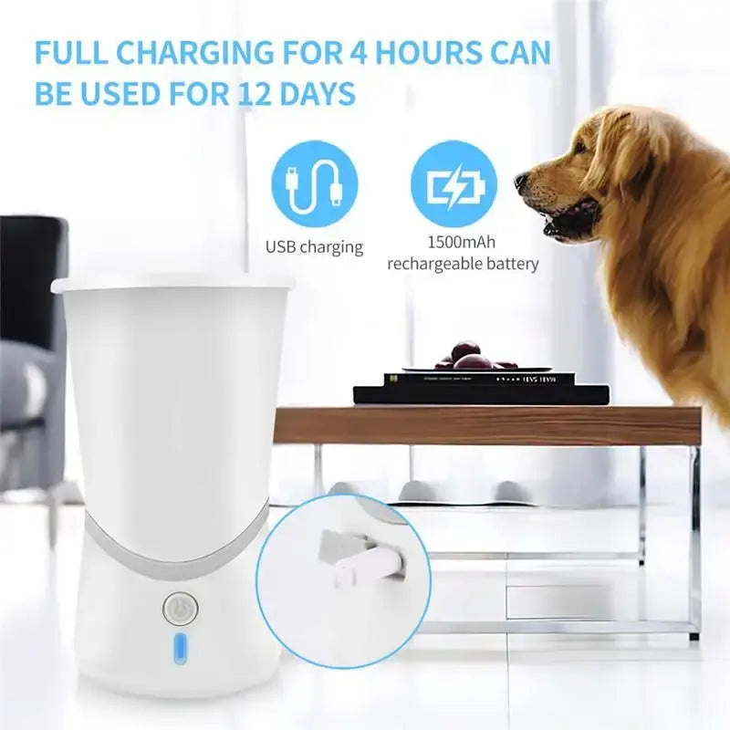 Portable Automatic Dog Paw Cleaner - Silicone Foot Washer Cup for Small and Medium-Sized Dogs